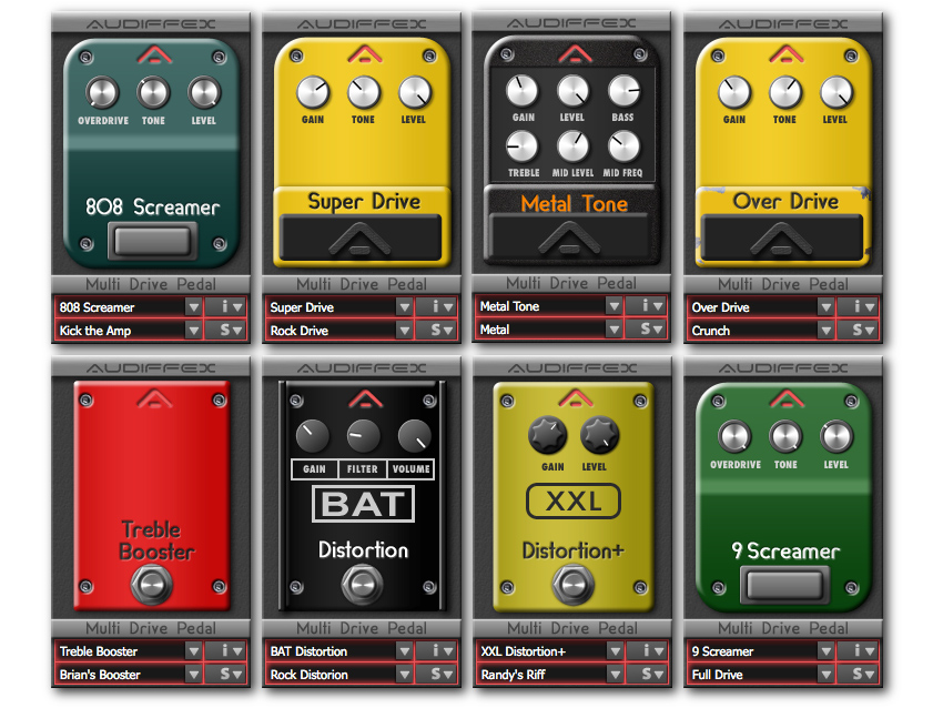 Audiffex Multi Drive Pedal