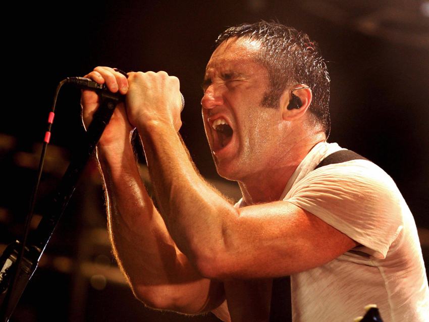 Trent Reznor: open to the idea of a Numan collaboration.