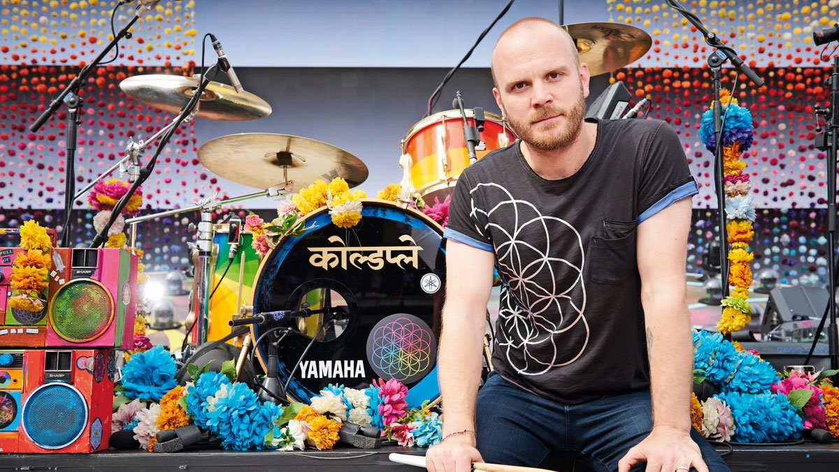 Will Champion from Coldplay visits the Music Department