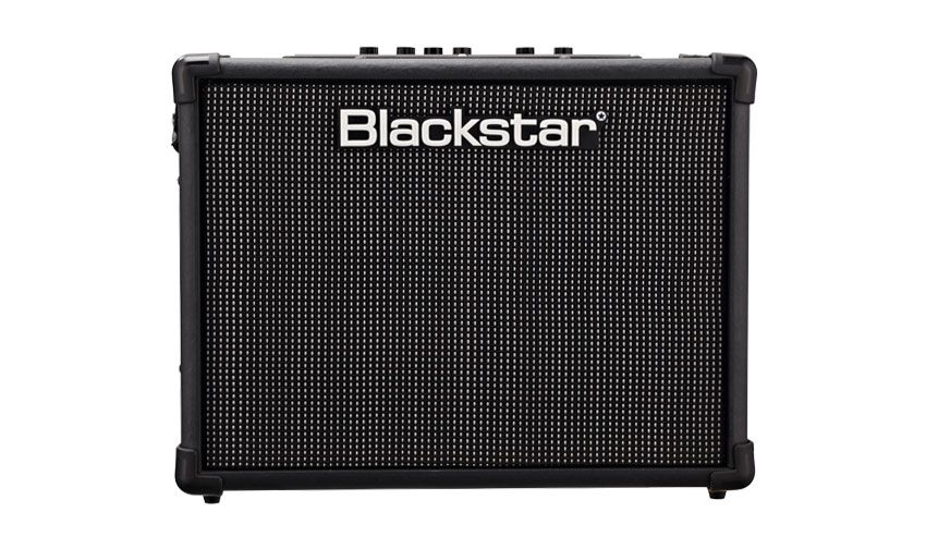 Behind the grille cloth, there are two 20-watt, five-inch loudspeakers hooked up to a stereo output stage