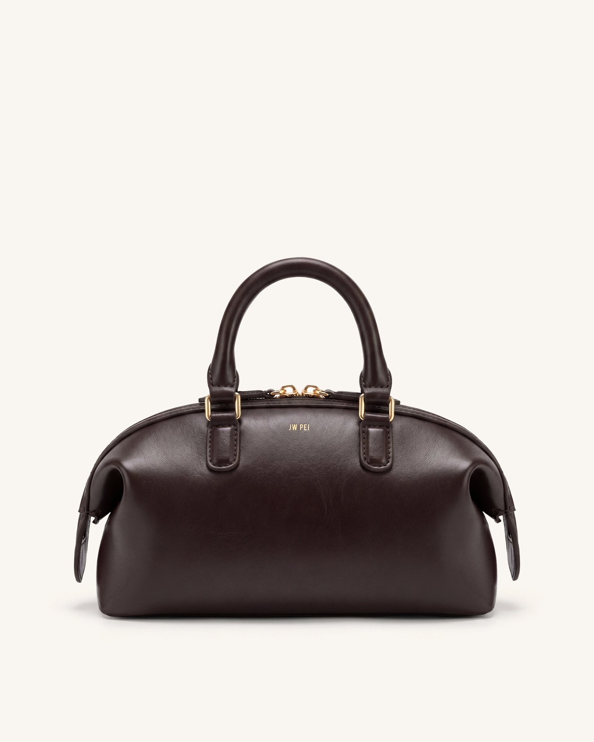 Arlo Top Handle Bag - Dark Brown