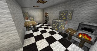 Half-Life Minecraft break room