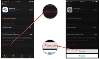 How to remove a card from Apple Pay on Apple Watch