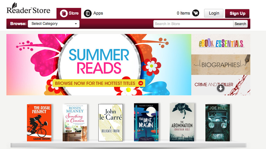 Sony Reader Store launches in Australia