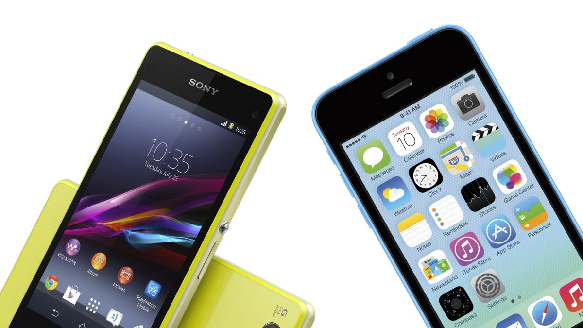 iPhone 5C vs Sony Xperia Z1 Compact: The best 'baby ...