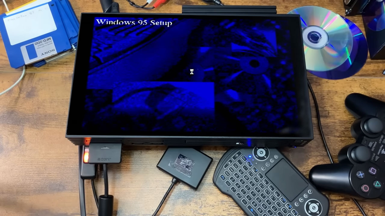 Installing Win 95 on a PS2