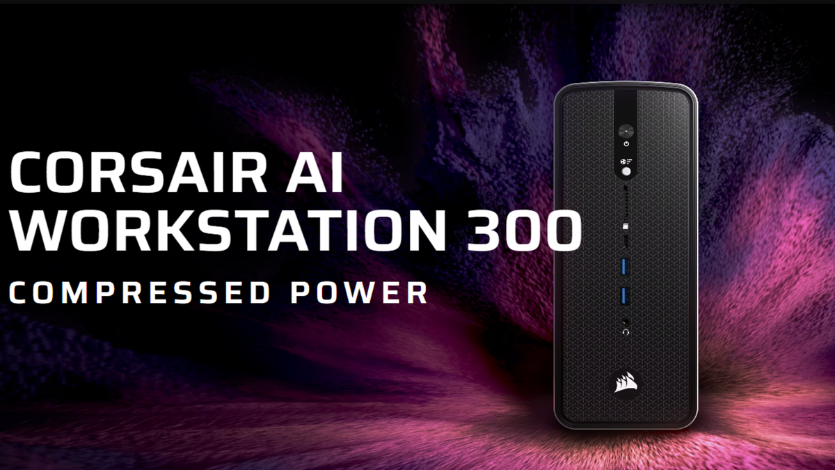 Corsair's AI Workstation 300 is the 13th computer to launch with AMD's formidable Ryzen AI Max+ 365 CPU - and it costs less than $2000