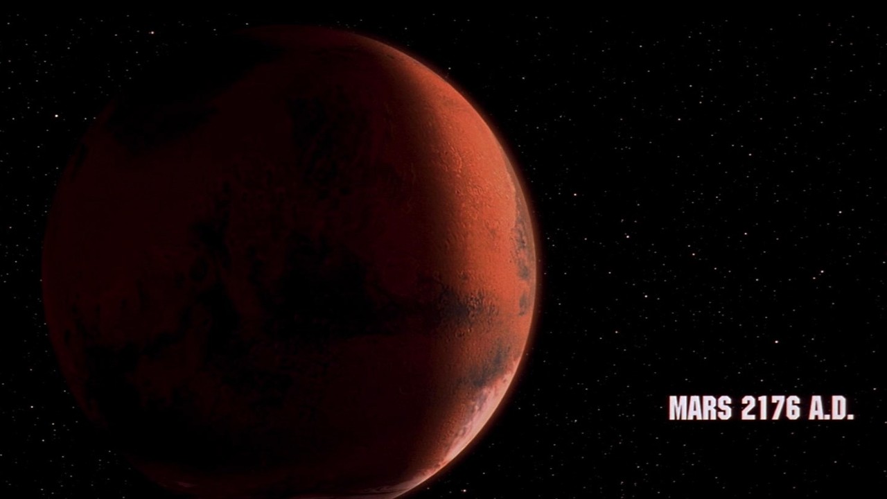 Still from the movie Ghosts of Mars (2001).