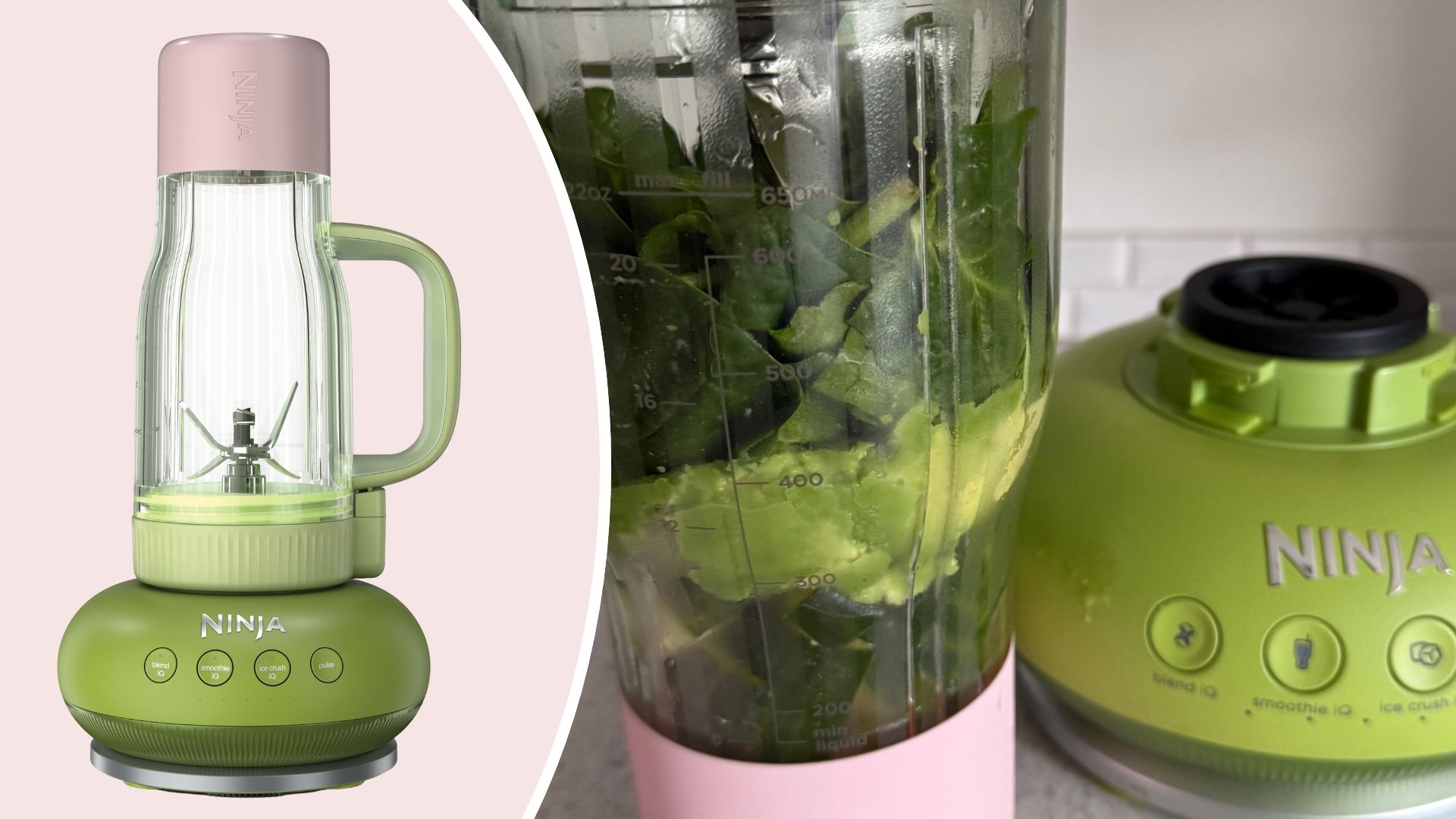 Compilation images showing the Ninja Blendboss review process