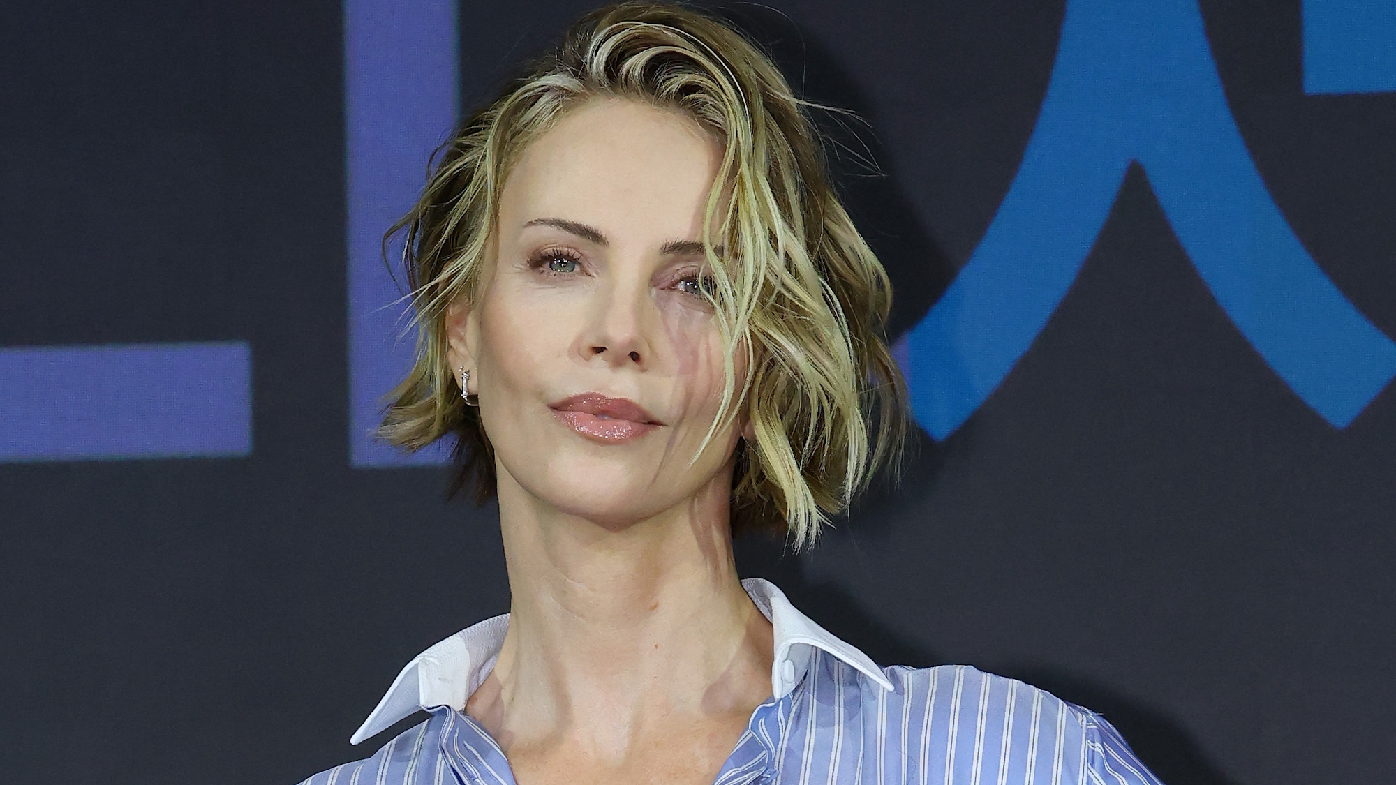 Actress Charlize Theron attends Universal Pictures "THE ODYSSEY" Seoul a press conference at the Four Seasons on August 03, 2026 in Seoul, South Korea. 