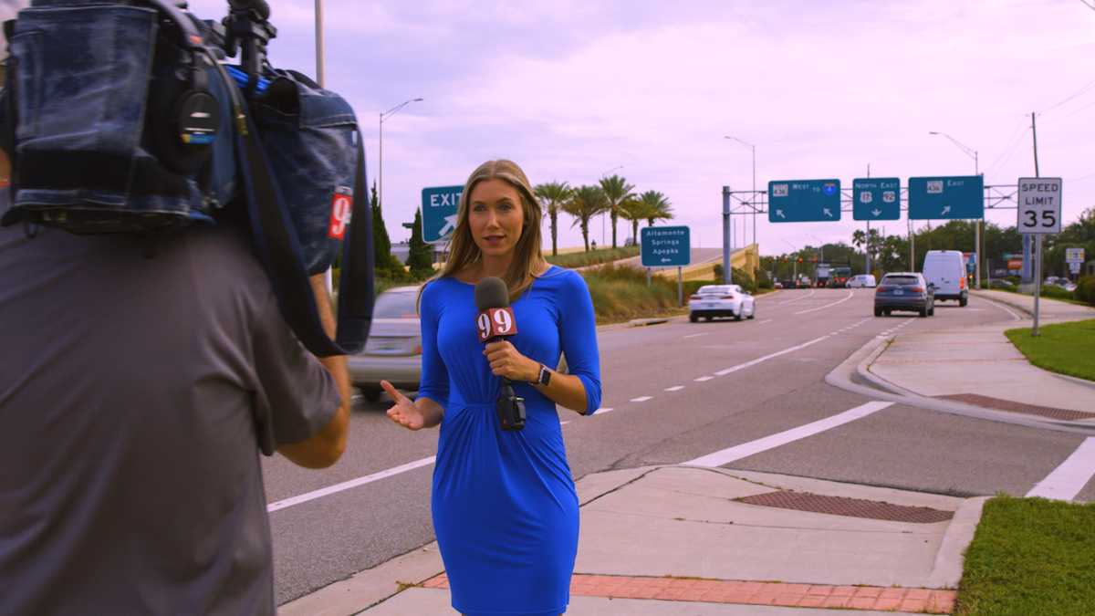 Christy Turner delivers the news at WFTV Orlando