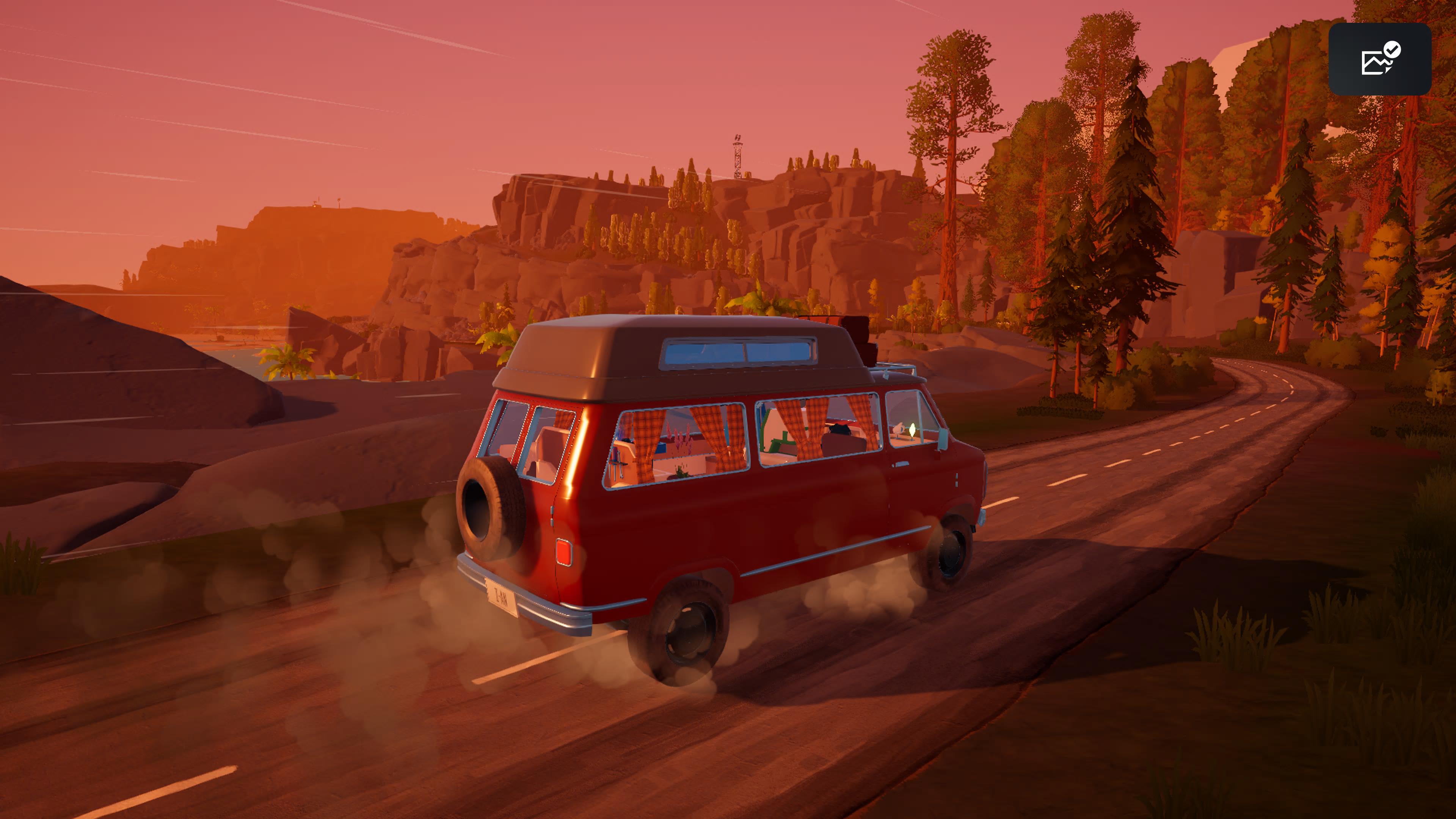 Screens of a camper exploration game in Unity