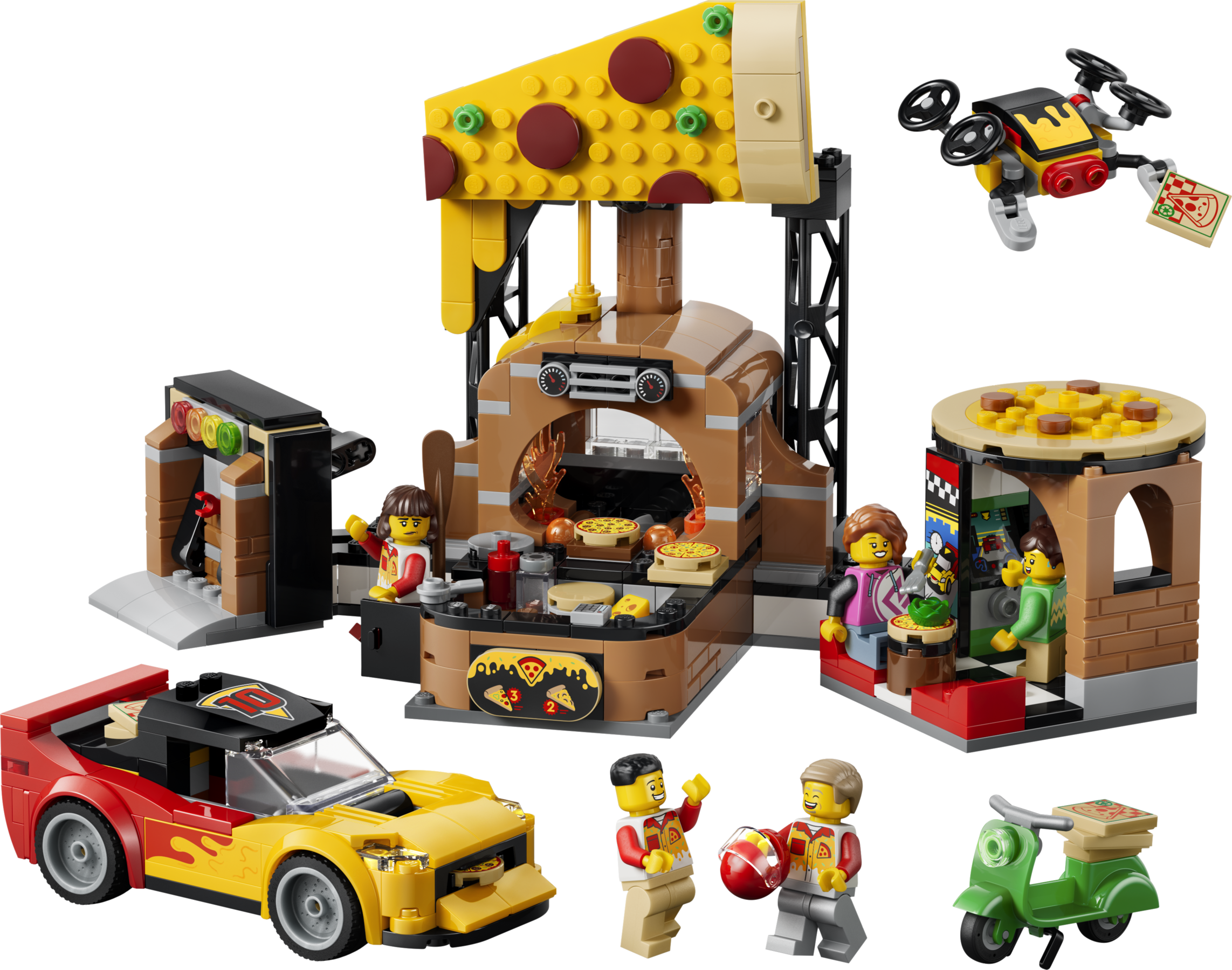 Pizza Delivery Experience With Vehicles