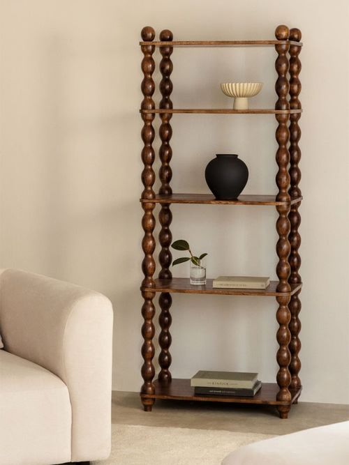 70x180 Cm Shelf in Tessaia Mango Wood