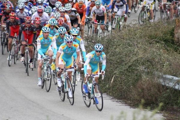 Astana controlled the race from the start till the end of the stage
