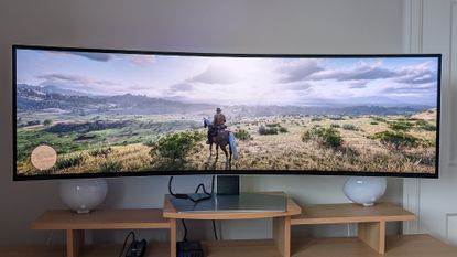 Samsung Odyssey OLED G93SC review: a superfine super-wide monitor | T3