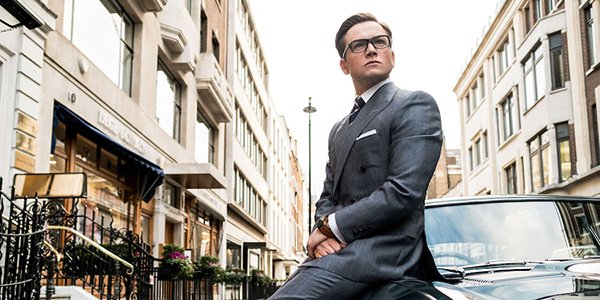 Eggsy proving clothes maketh man in Kingsman: The Golden Circle