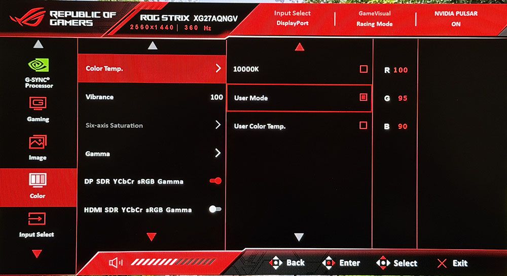 Asus ROG Strix XG27AQGNV