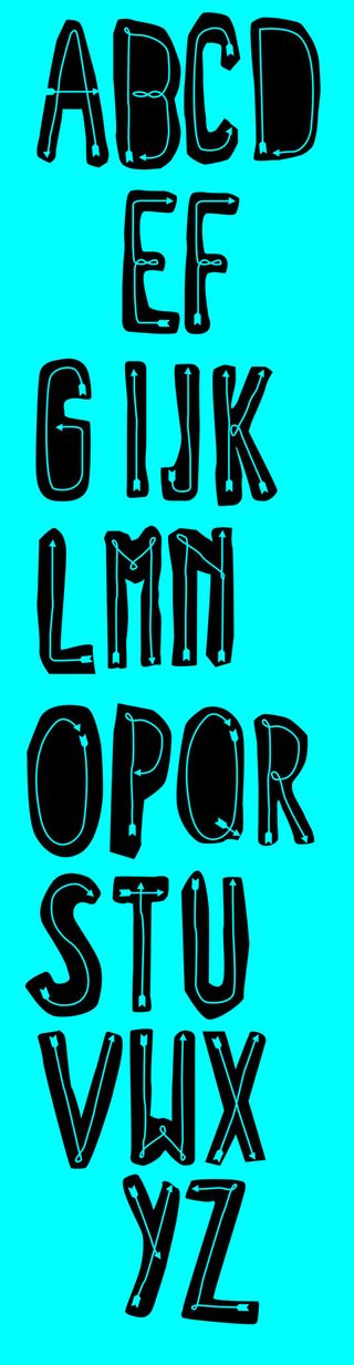Font of the day: Look Up