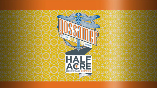 One of the canned label designs close up