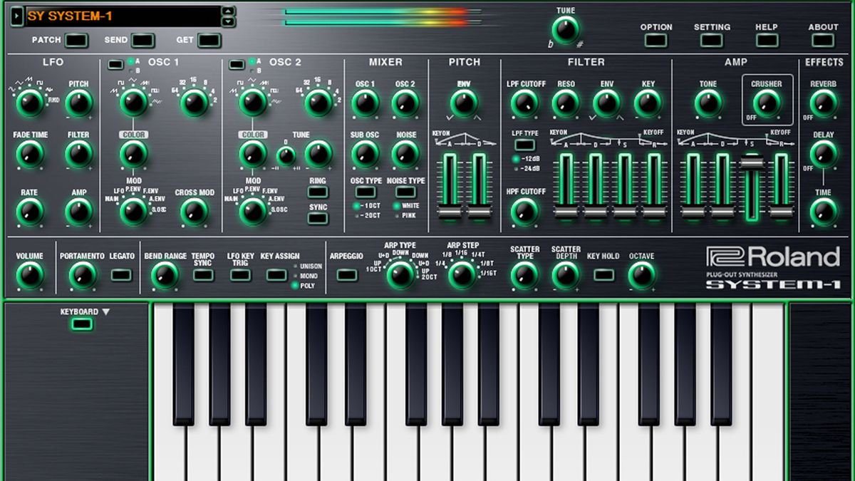 Roland releases VST/AU plugin version of the System-1 synth