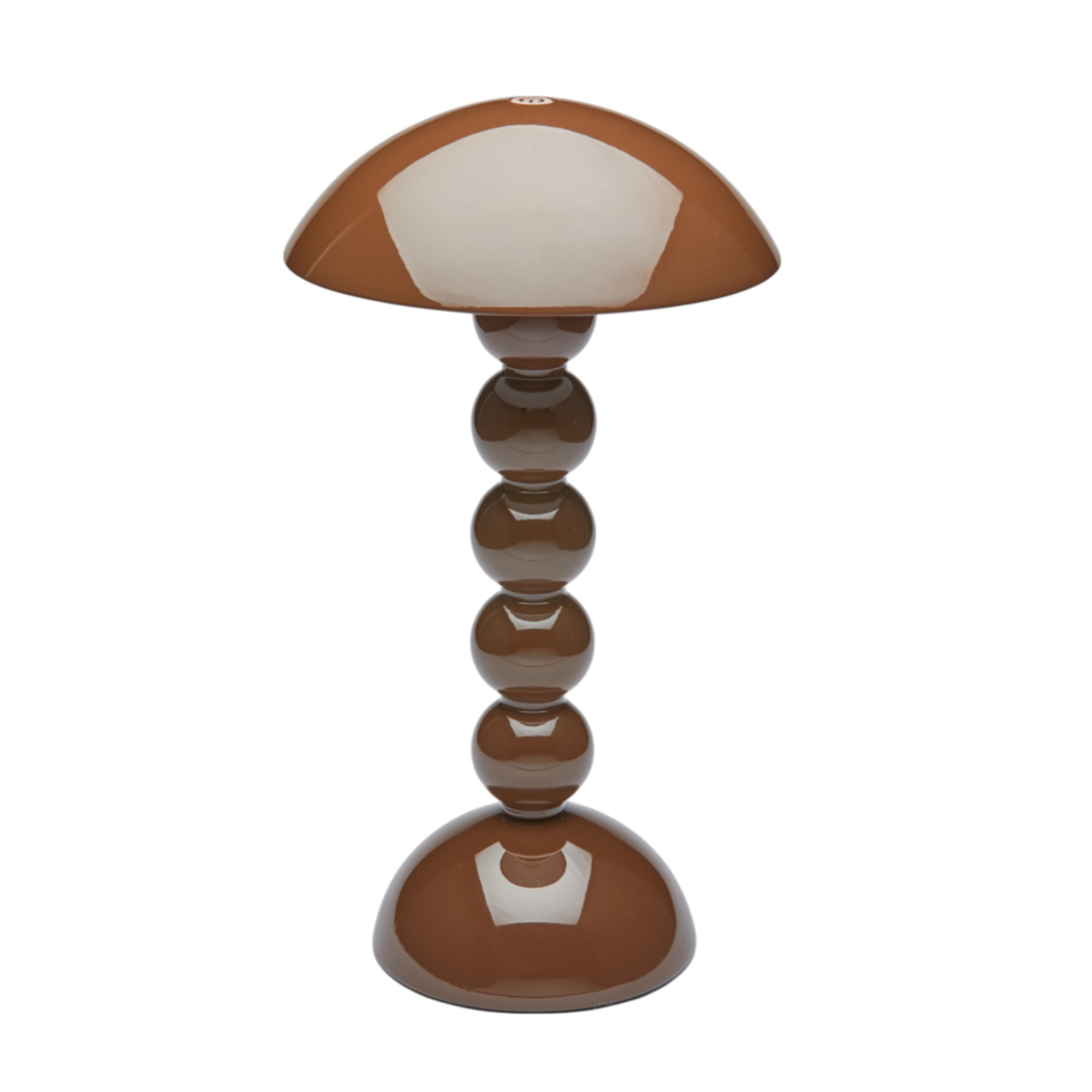 Addison Ross bobbin lamp in chocolate