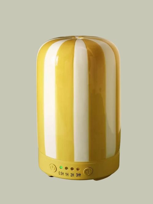 Mustard Striped Electric Diffuser