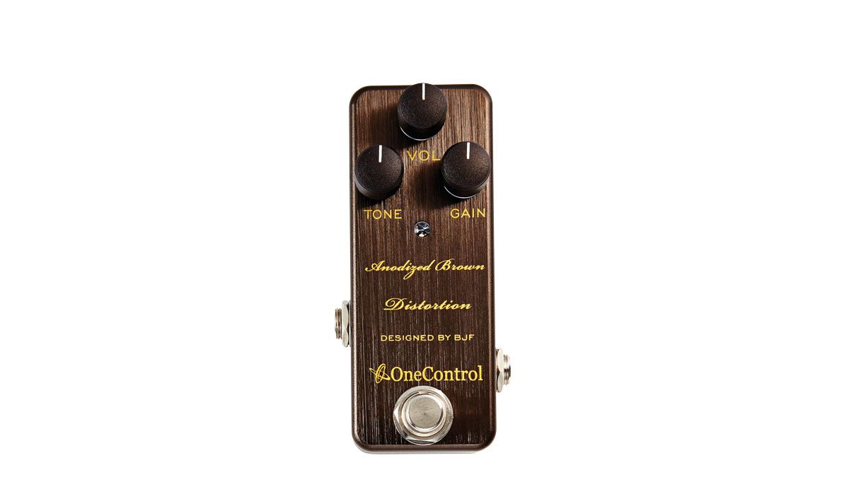 One Control Anodised Brown Distortion review | MusicRadar