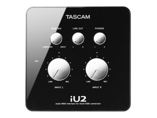 The iU2's zero-latency monitoring path means musicians can hear themselves without annoying delay.