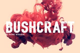 Free fonts: Bushcraft