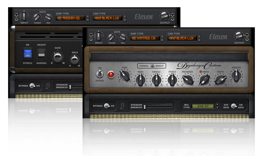 Eleven comes with plenty of presets, though you can also create your own custom tones