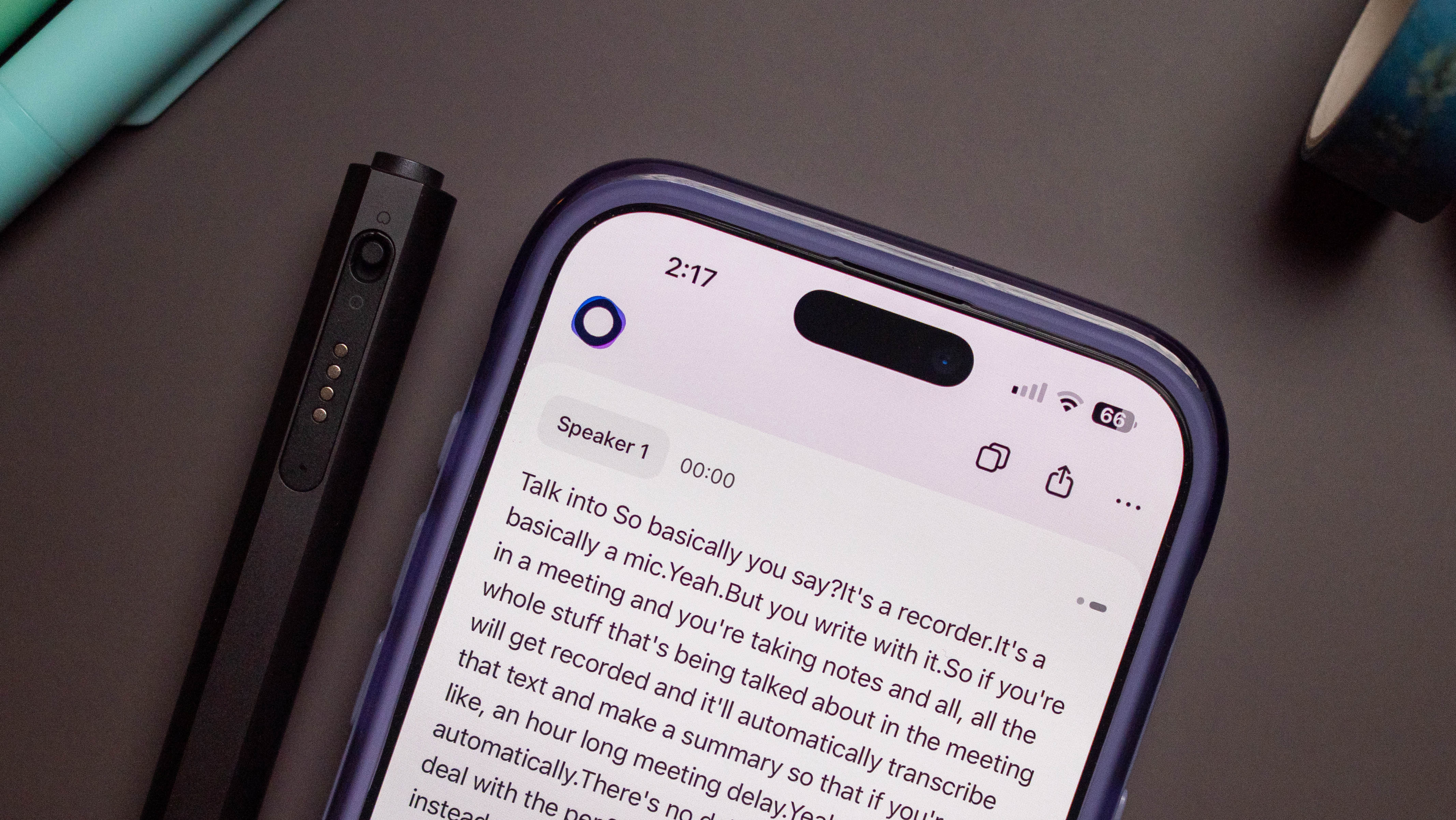 Flowtica Scribe testing on Android Central