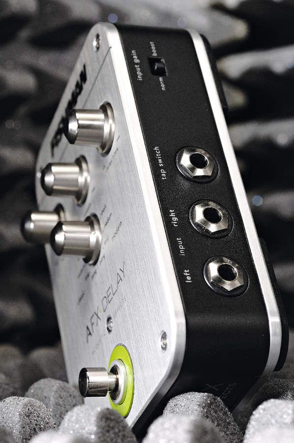 All AFX pedals feature stereo inputs.