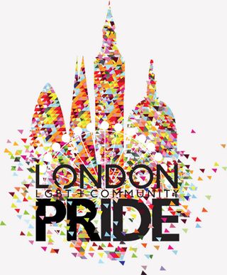 Bristol Pride organiser Daryn Carter and artist Dave Ashby were inspired by this London Pride poster when developing designs for Bristol's festival