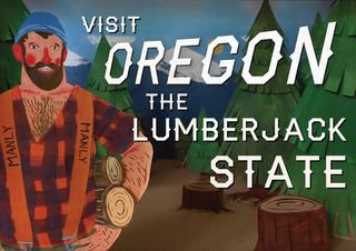 Tim Parker's lumberjack image