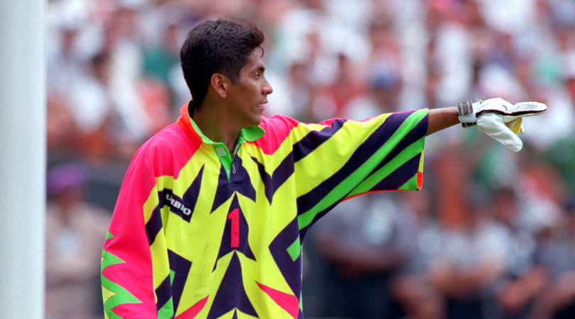 Jorge Campos had the tightest goalie jerseys soccer's ever seen