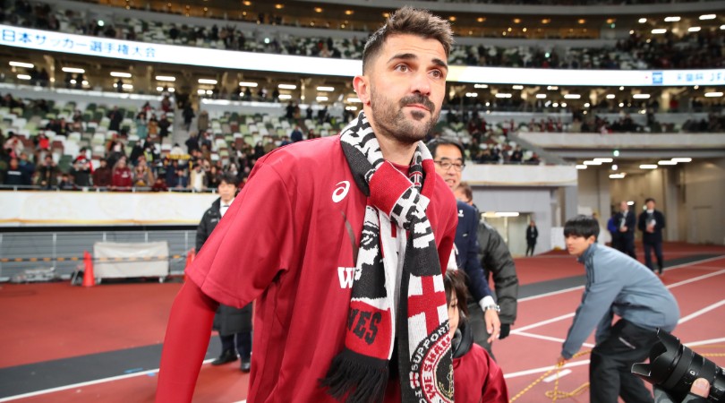 David Villa Vissel Kobe