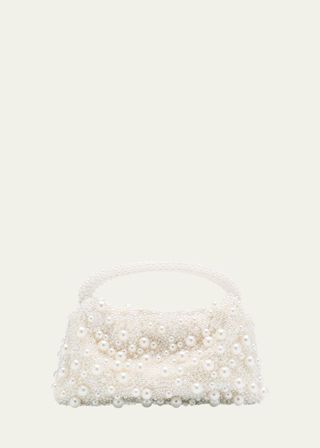 Ellerie Mini Pearly Top-Handle Bag