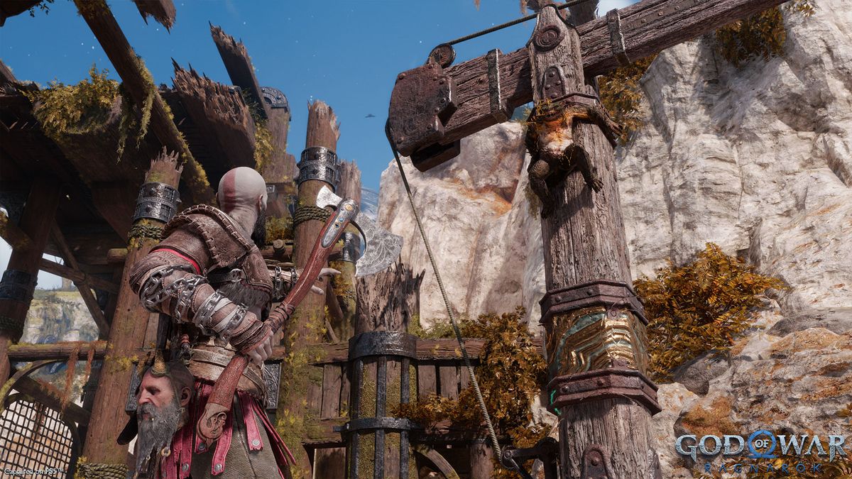 God of War Ragnarok screenshots captured on PS5
