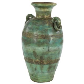 Green vase