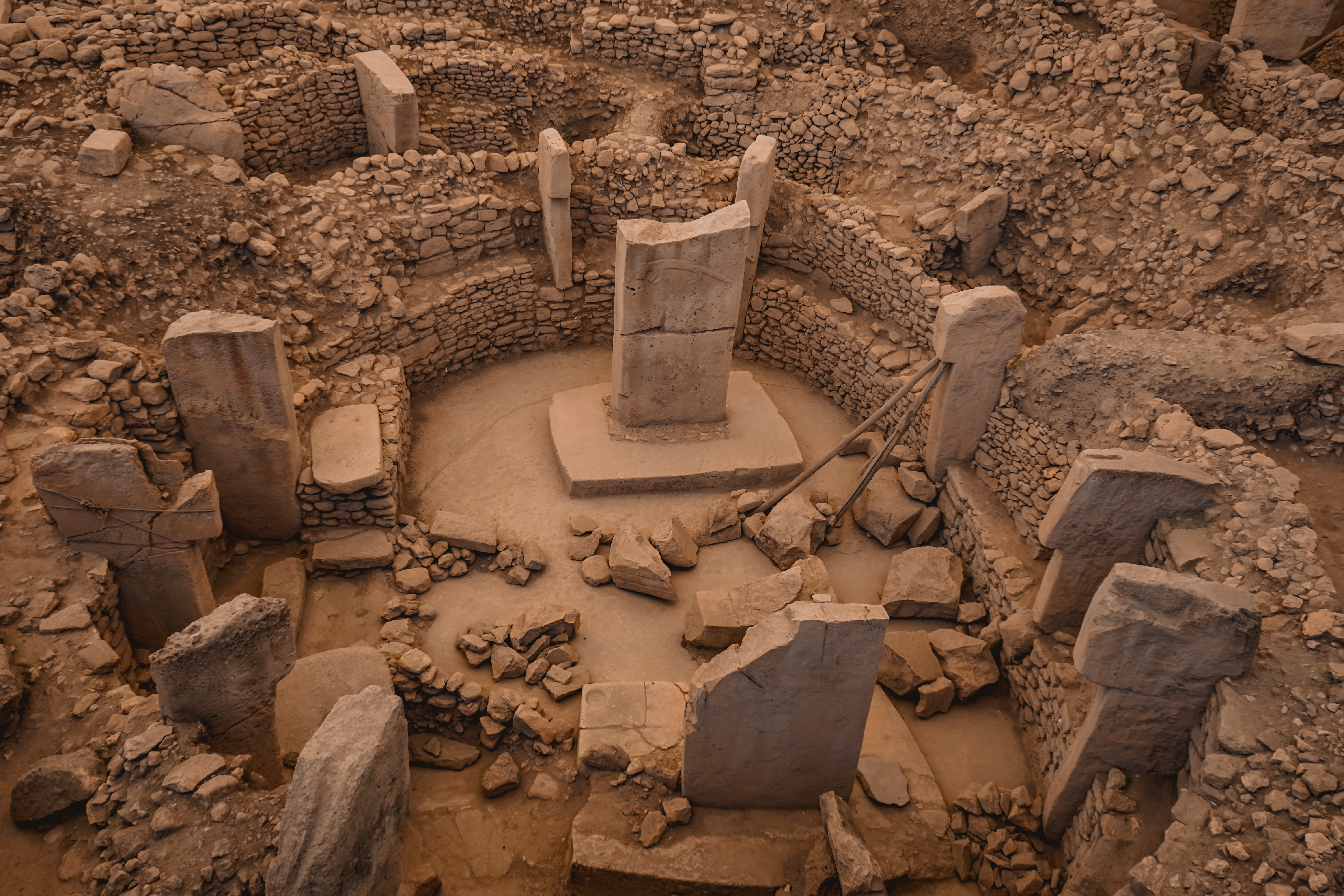 Gobeklitepe The Oldest Temple of the World. Gobekli Tepe is a UNESCO World Heritage site.