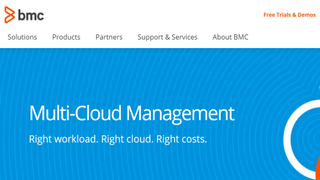 Website screenshot for BMC Helix ITSM