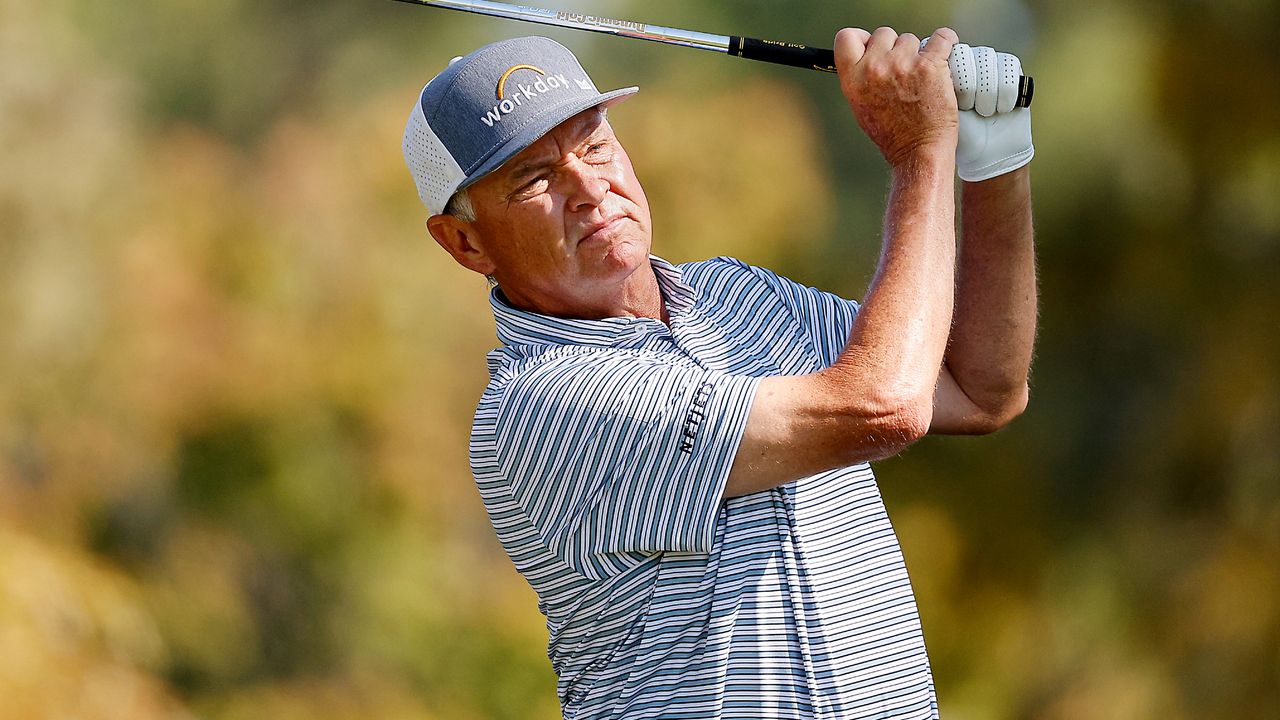 Davis Love III at the SAS Championship in North Carolina