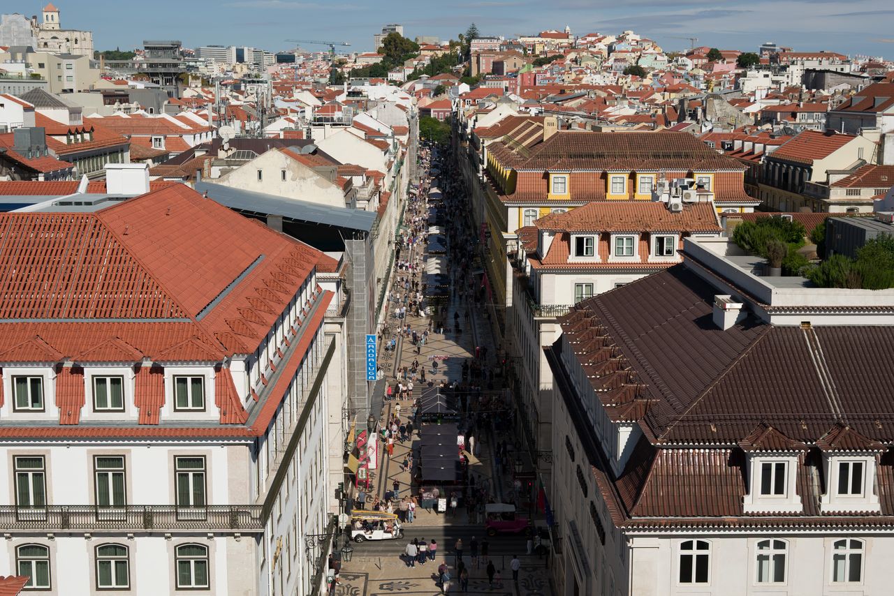 Sigma FP2 sample gallery: the Lisbon skyline, seen from a high vantage point