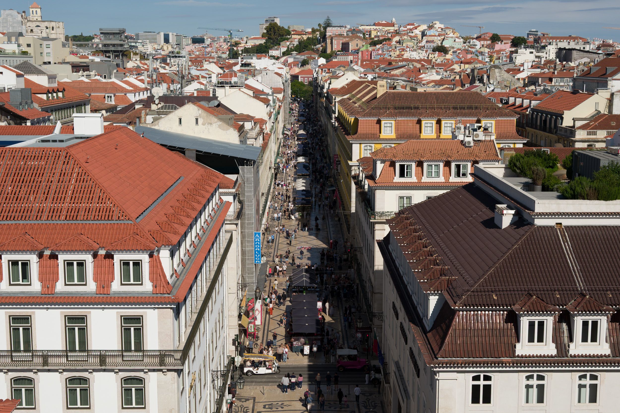 Sigma FP2 sample gallery: the Lisbon skyline, seen from a high vantage point