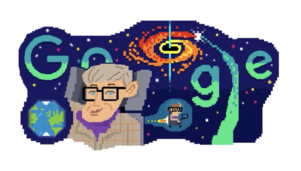 Stephen Hawking would have been 80 today. Google Doodle honors famous physicist.