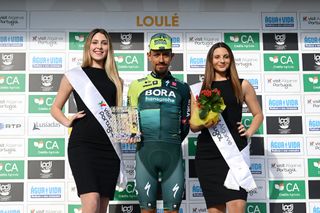 2024 Volta ao Algarve: Dani Martínez celebrates one of his two stage wins