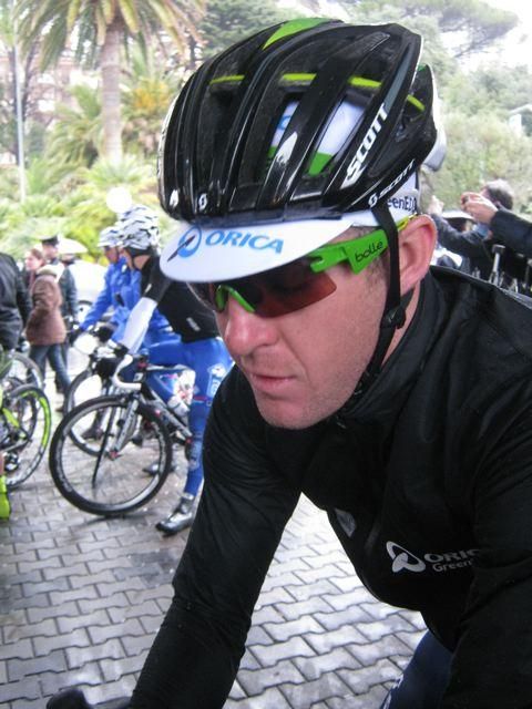 An Orica rider