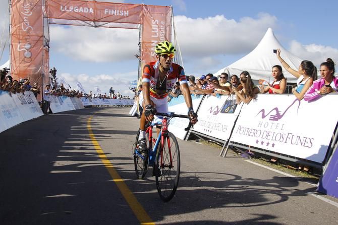 Daniel Diaz (Funvic-Sao Jose dos Campos) wins stage 4 of the Tour de San Luis