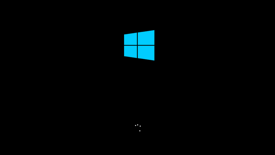 Windows 10 boot screen